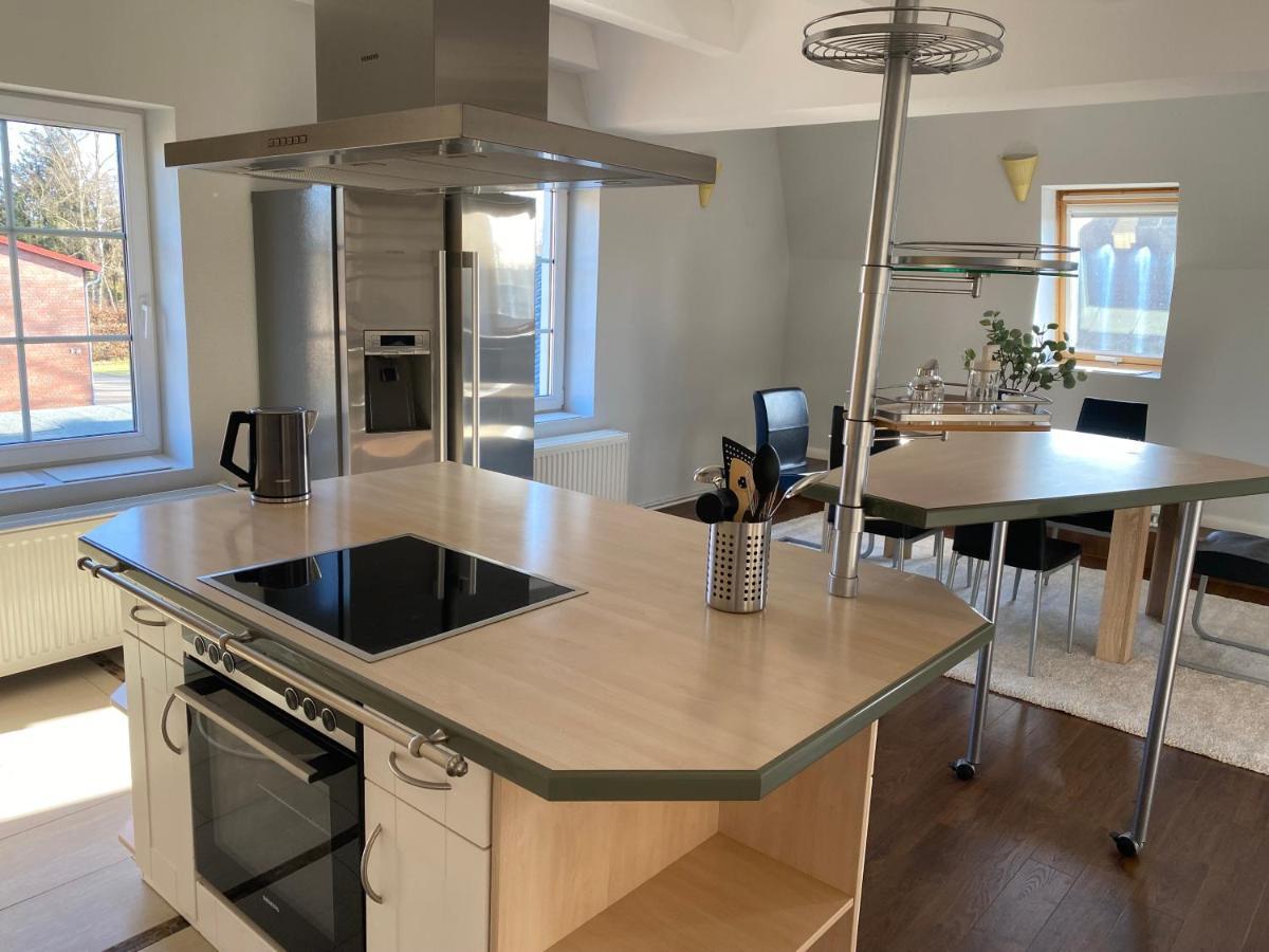 Stilvolle Ferienwohnung In Der Naehe Von Schwerin Dummer ภายนอก รูปภาพ